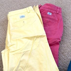 Boys 18- 2 pair vineyard vines pants